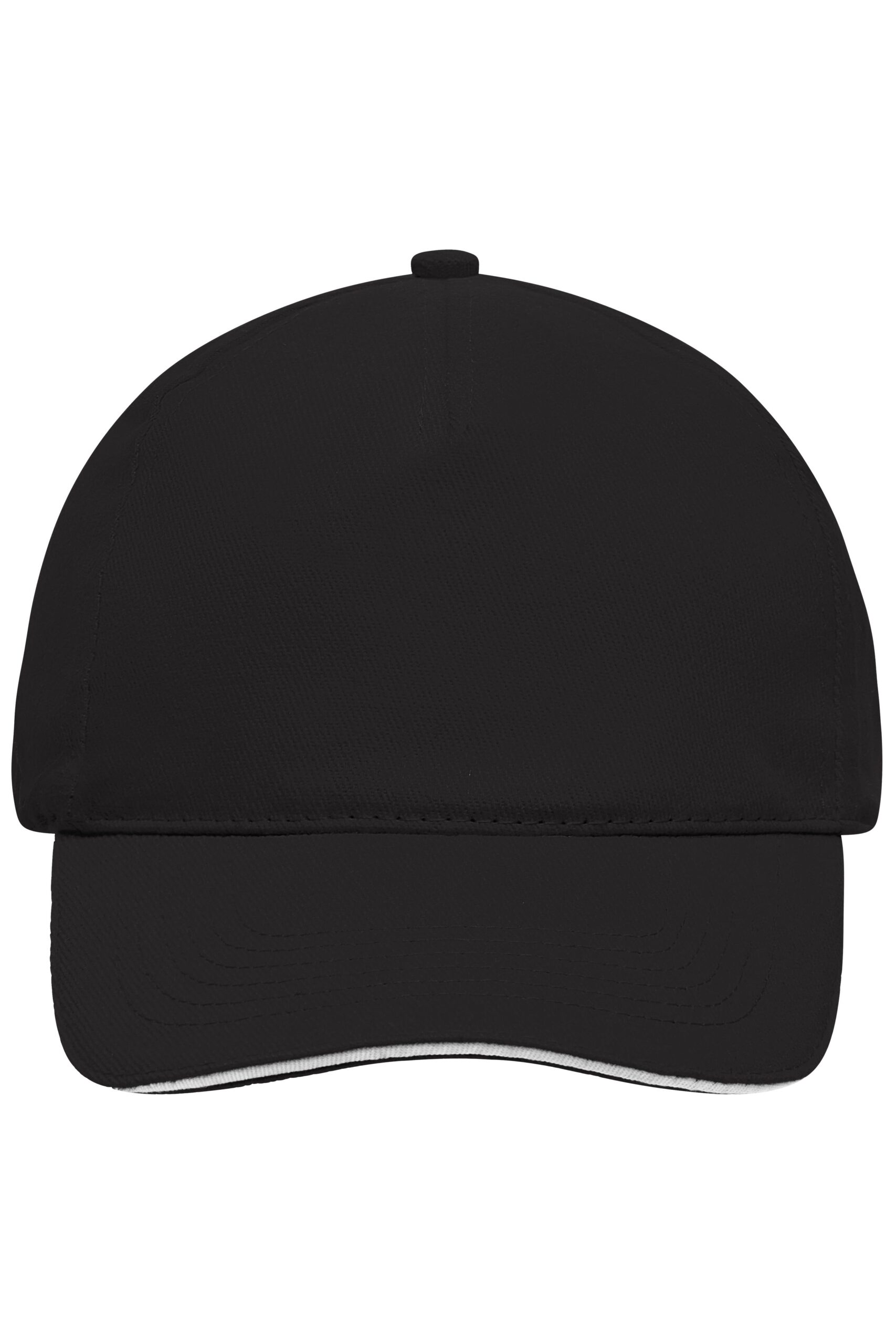 myrtle beach 5 Panel Sandwich Cap MB035 - black/white