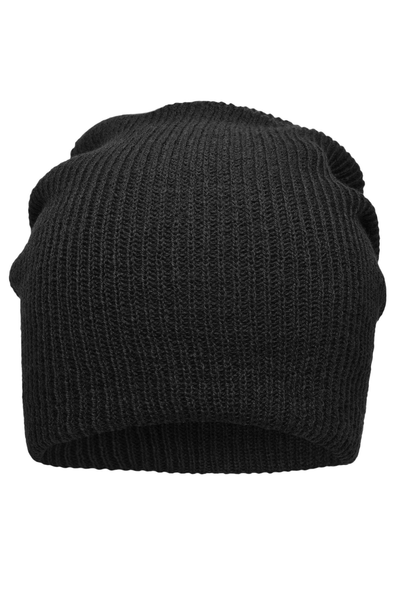 myrtle beach Knitted Long Beanie MB7955 - black