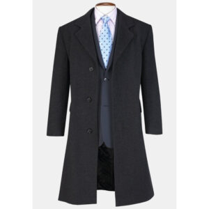 Brook Taverner Bond Overcoat 9760 - Navy