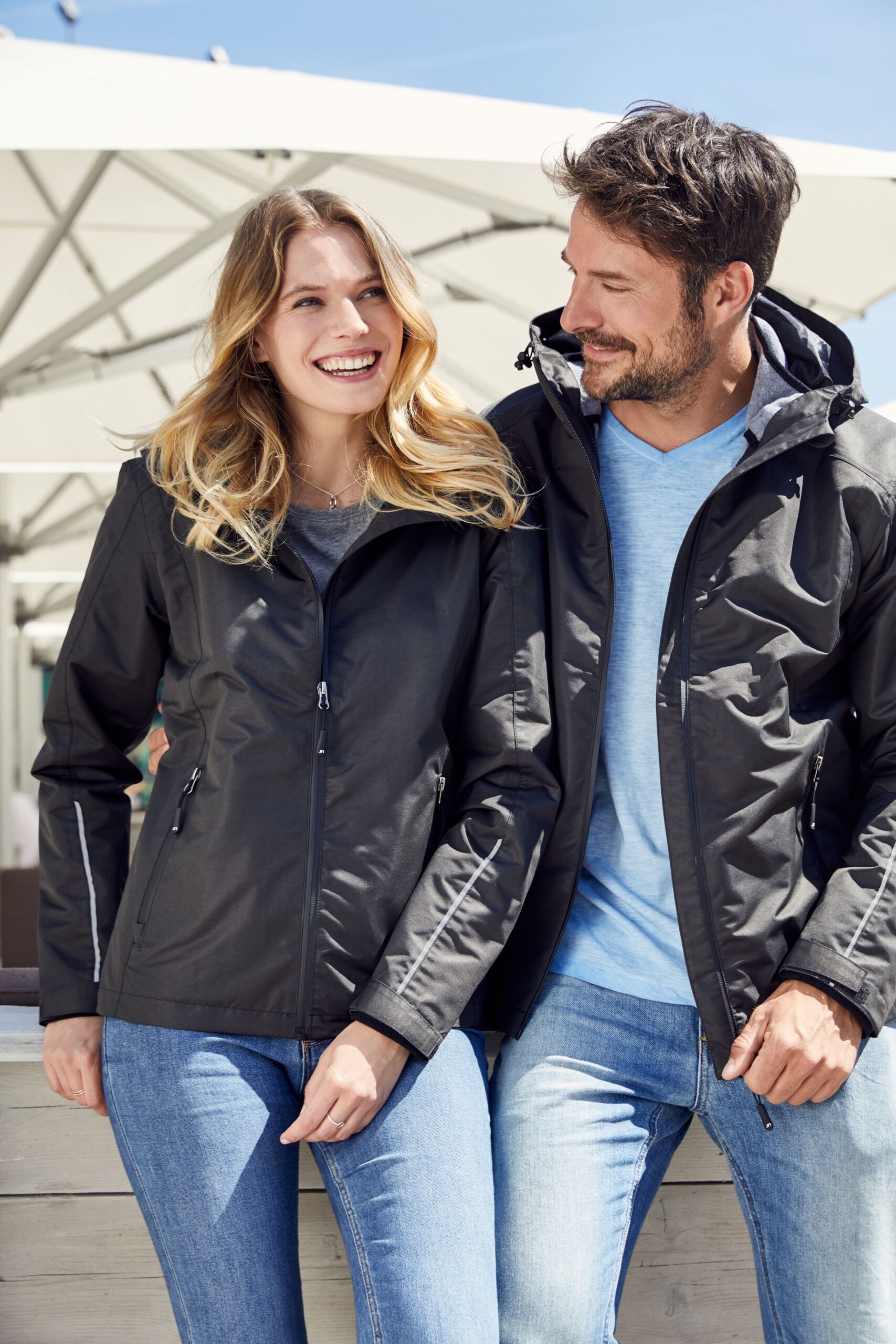James & Nicholson Men's 3-in-1-Jacket JN1154