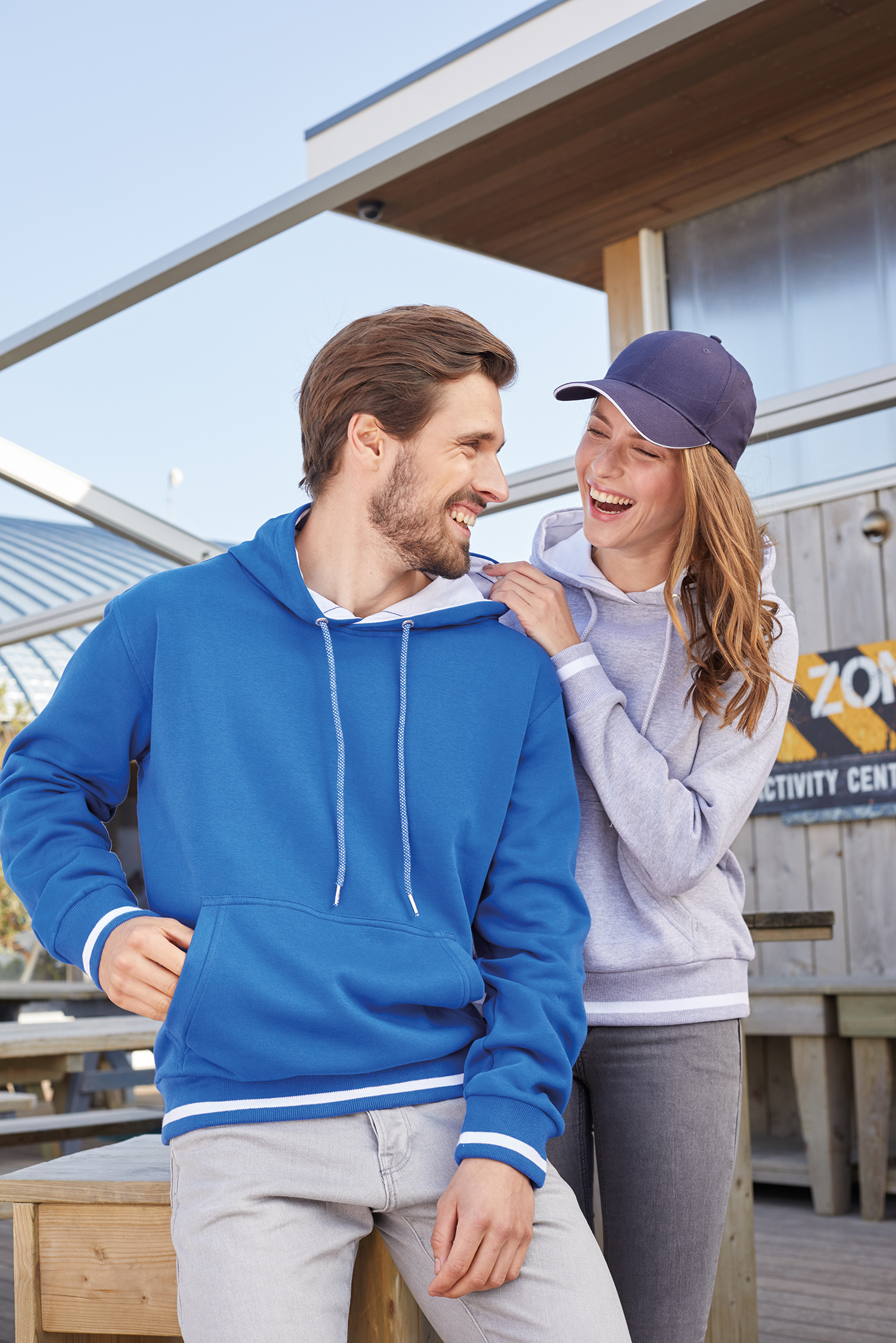 James & Nicholson Men's Club Hoody JN778