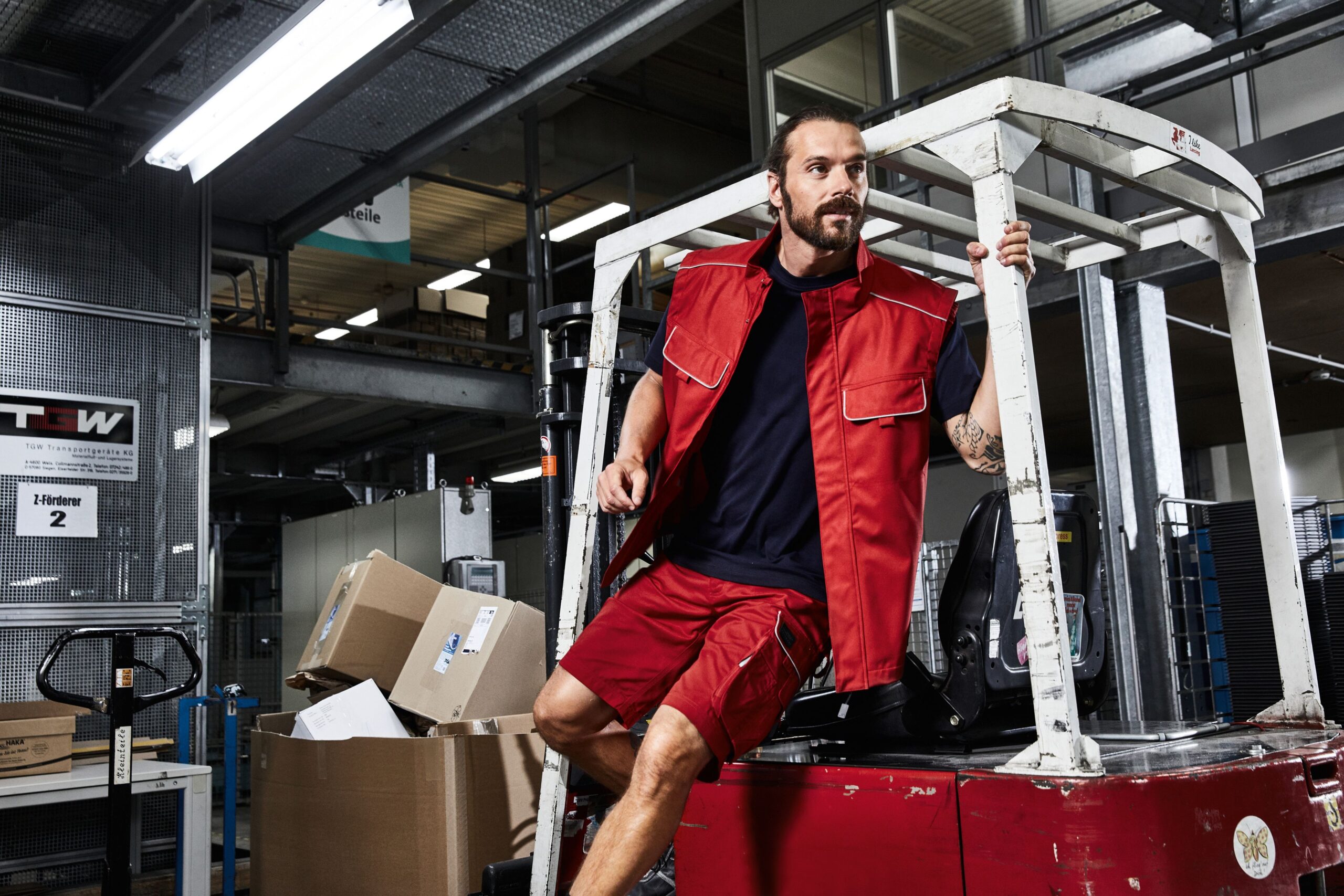 James & Nicholson Workwear Softshell Light Vest - SOLID - JN881