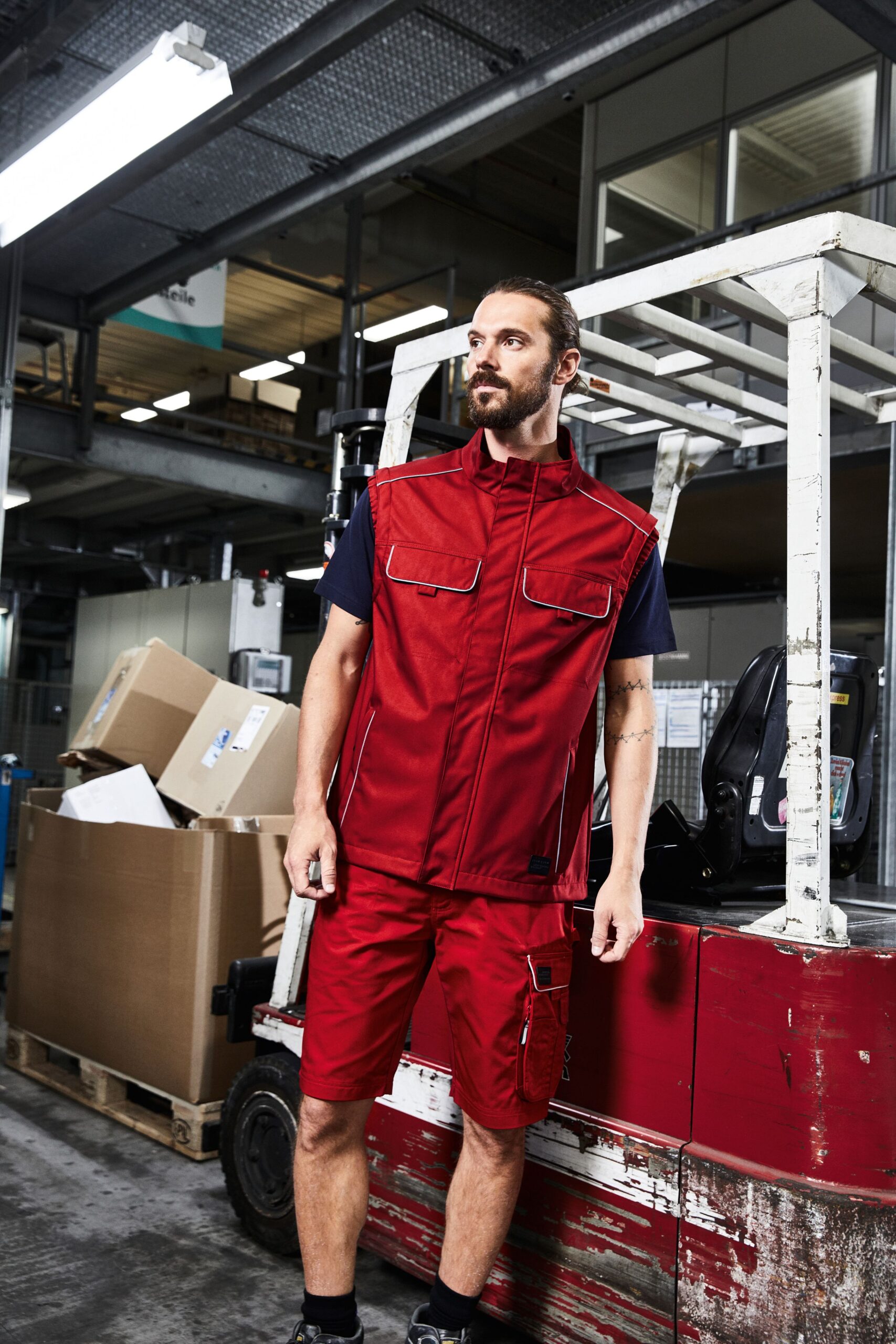 James & Nicholson Workwear Softshell Light Vest - SOLID - JN881