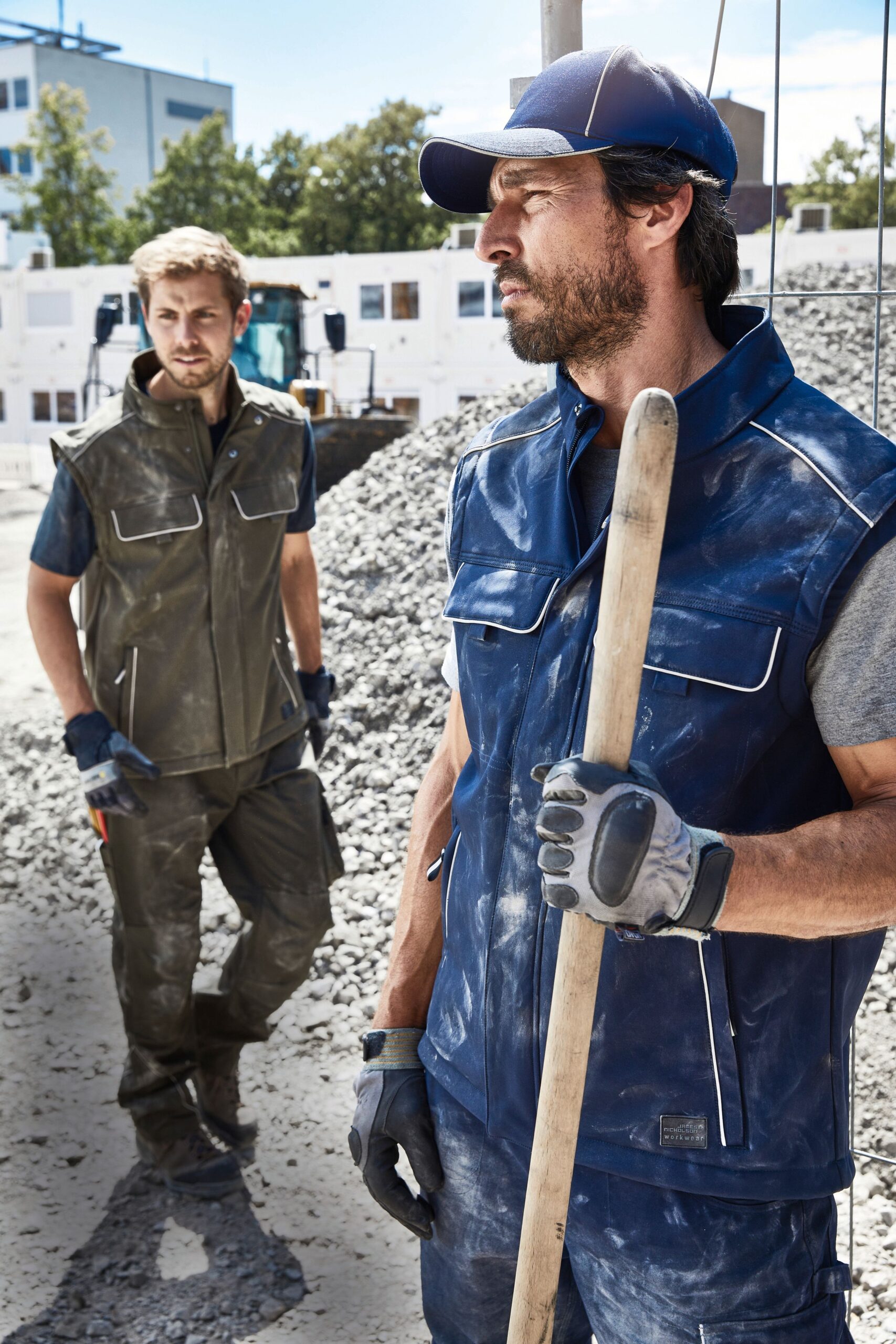 James & Nicholson Workwear Softshell Vest - SOLID - JN883