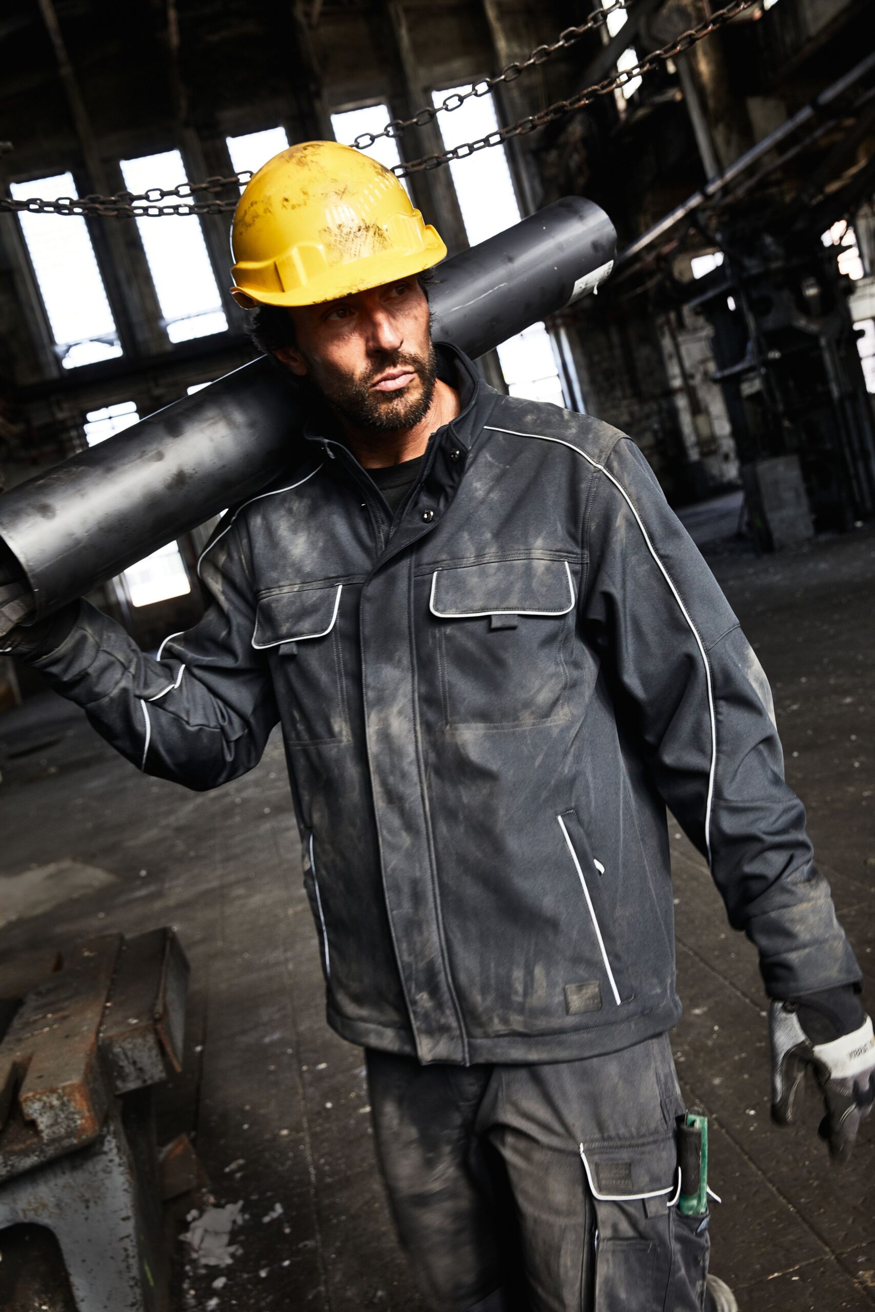 James & Nicholson Workwear Softshell Jacket - SOLID - JN884