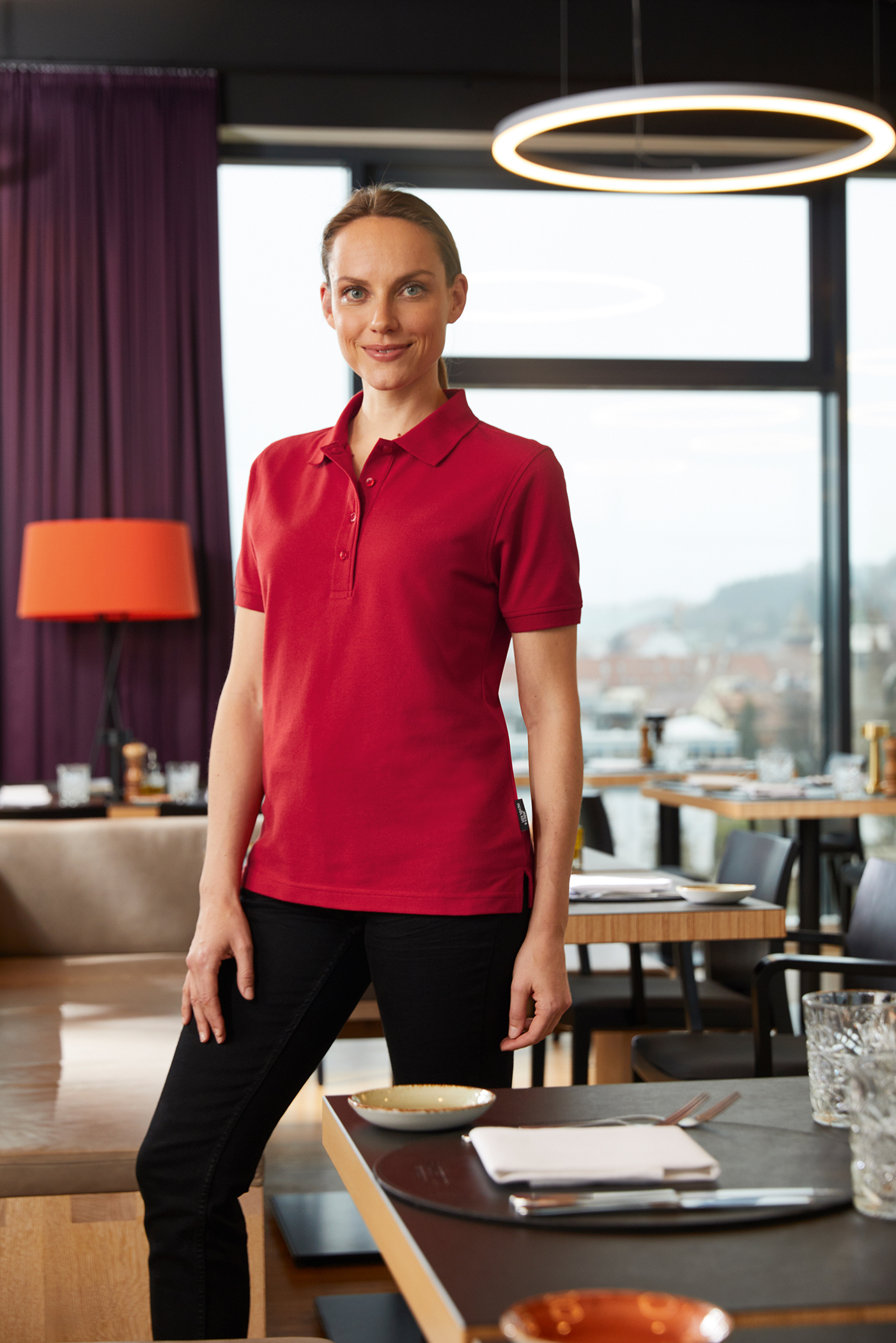 James & Nicholson Ladies' BIO Workwear Polo JN873