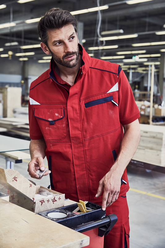 James & Nicholson Workwear Vest - COLOR - JN850