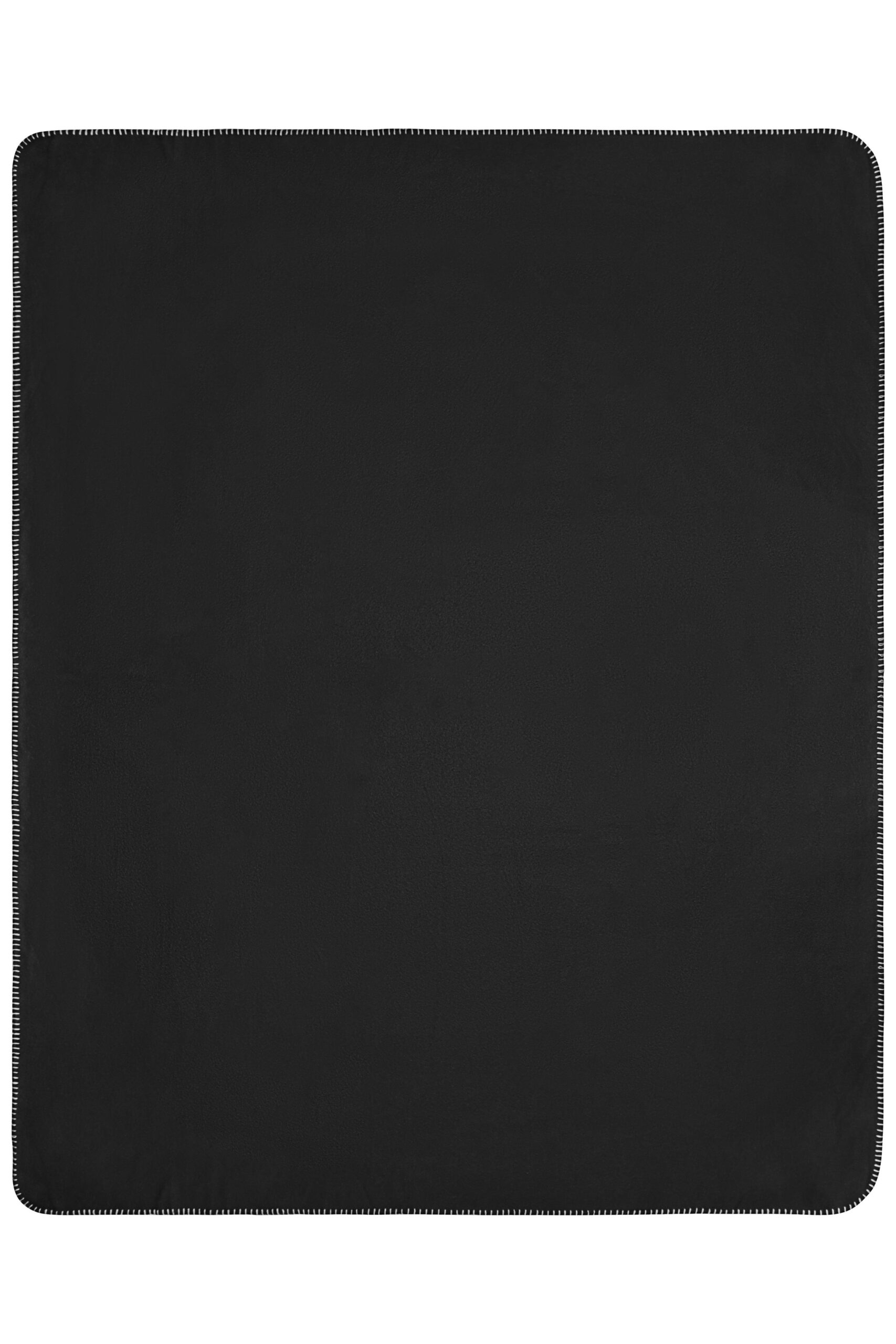 James & Nicholson Fleece Blanket JN1901 - black/light-grey