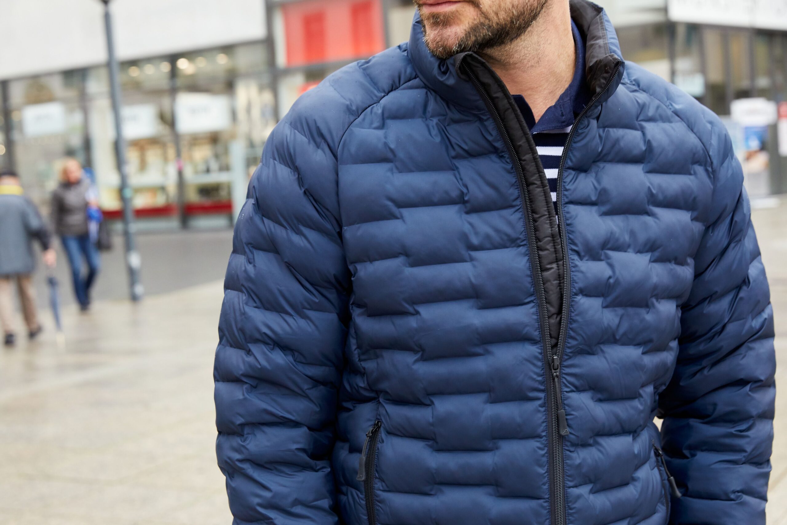 James & Nicholson Men's Modern Padded Jacket JN1162