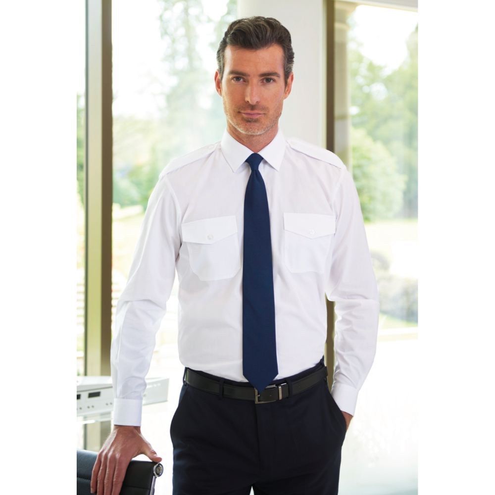 Brook Taverner Hermes Men's L/S Pilot Shirt 7745