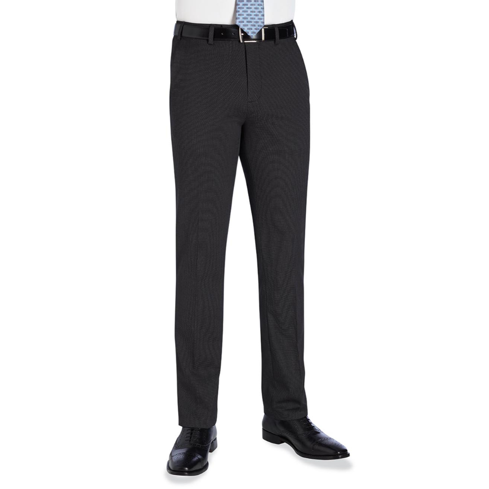 Brook Taverner Pegasus Slim Fit Trouser 8754 - Char P/Dot