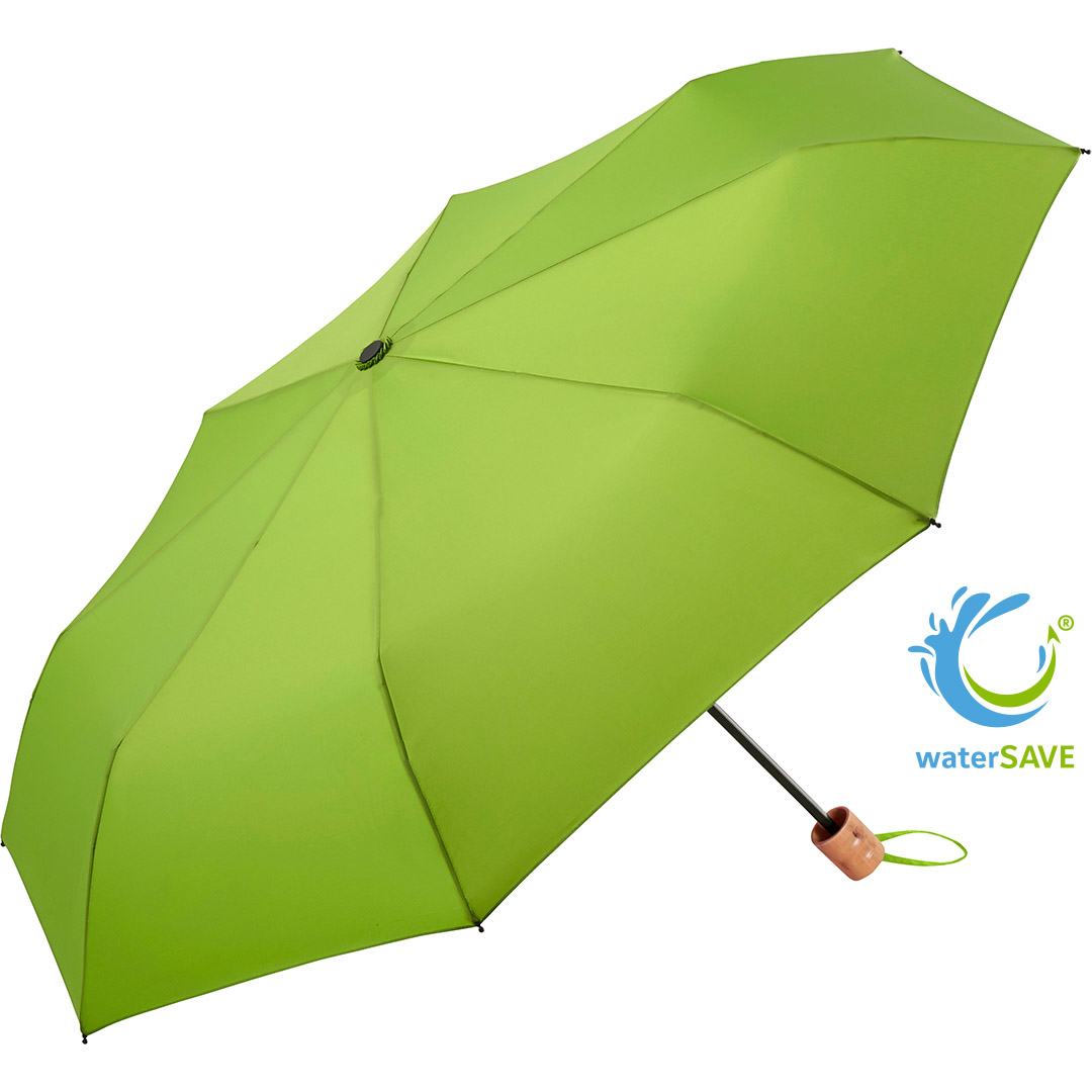 Fare Pocket paraplu ÖkoBrella Shopping 9158 - lime wS