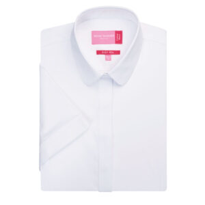 Brook Taverner Soave Ladies' S/S Blouse 2269 - White