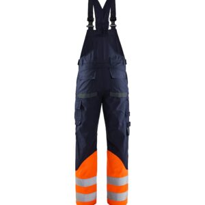 Blåkläder Bretelbroek Multinorm Inherent Klasse 1 28881513 - Marineblauw/Oranje
