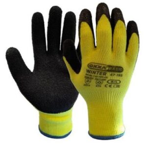 OXXAÂ® Winter 47-195 handschoen - zwart/geel