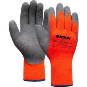 OXXAÂ® Maxx-Grip-Winter 47-270 handschoen - grijs/oranje