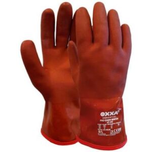 OXXAÂ® PVC-Chem-Winter 47-410 handschoen - rood