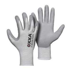 OXXAÂ® X-Nitrile-Foam 51-280 handschoen - grijs/wit