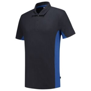 Tricorp Poloshirt Bicolor 202004 - Navy-Royalblue