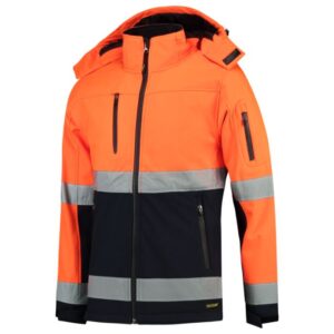 Tricorp Softshell ISO20471 Bicolor 403007 - Fluor Orange-Navy
