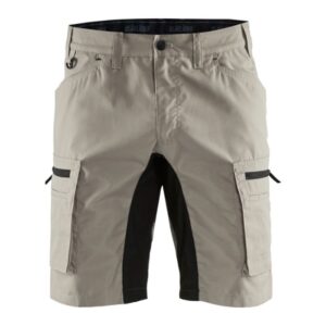 Blåkläder Service short stretch 14491845 - Stone/Zwart