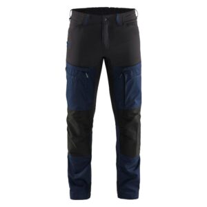 Blåkläder Service werkbroek met stretch 14561845 - Donker marineblauw/Zwart