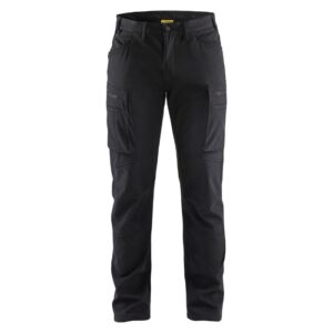 Blåkläder Softshell service werkbroek 14772513 - Zwart