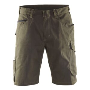 Blåkläder Service short 14991330 - Groen/Zwart