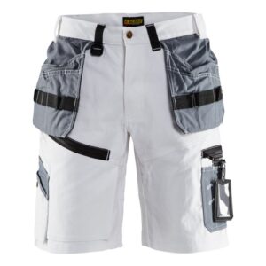 Blåkläder Short X1500 15121210 - Wit/Grijs