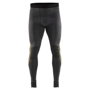 Blåkläder Lange onderbroek 100% merino XLIGHT 18441734 - Donkergrijs/Geel