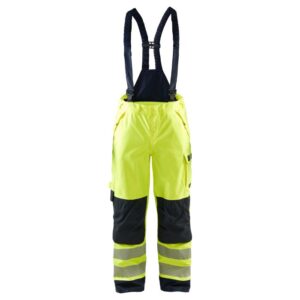 Blåkläder Multinorm shell werkbroek 18811532 - High Vis Geel/Marineblauw