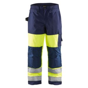 Blåkläder Winterbroek High Vis 18831997 - High Vis Geel/Marineblauw