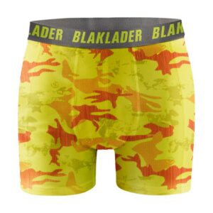 Blåkläder Boxershorts 2-pack 18861079 - High Vis Geel/Grijs