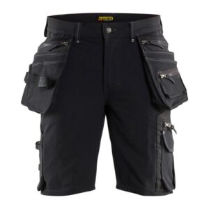 Blåkläder Short 4-weg stretch X1900 19881644 - Zwart