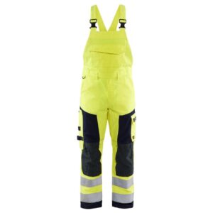 Blåkläder Multinorm bretelbroek 26081514 - High Vis Geel/Marineblauw