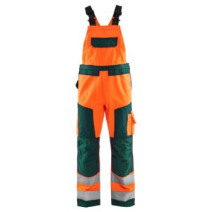 Blåkläder Bretelbroek High Vis 26601811 - High Vis Oranje/Groen