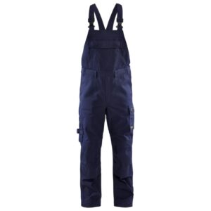 Blåkläder Vlamvertragende bretelbroek 28241516 - Marineblauw