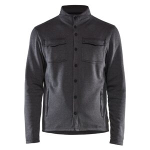 Blåkläder Pique fleecevest 32322533 - Zwart Mêlee