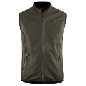 Blåkläder Softshell bodywarmer 38502516 - Groen/Zwart