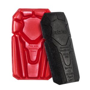 Blåkläder Kniestukken 40271203 - Zwart/Rood