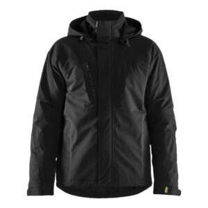Blåkläder Dames Lichtgewicht gevoerde winterjas 4-weg stretch 44081917 - Zwart/Zwart