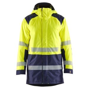 Blåkläder Winterparka High Vis 44571987 - High Vis Geel/Marineblauw