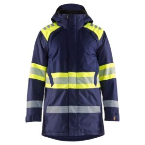 Blåkläder Winterparka High Vis 44851977 - Marine/High Vis Geel