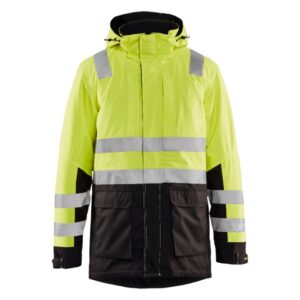 Blåkläder High Vis winterparka 44951987 - High Vis Geel/Zwart