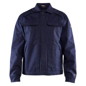 Blåkläder Vlamvertragend jack. Ongevoerd 47741516 - Marineblauw