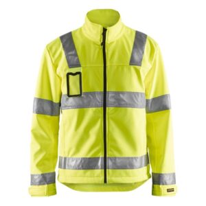 Blåkläder Jas Softshell High Vis 48382517 - High Vis Geel