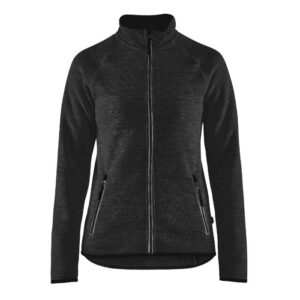 Blåkläder Dames gebreid vest 49122117 - Antraciet/wit