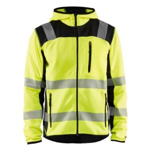 Blåkläder Gebreid vest met capuchon High Vis 49232120 - High Vis Geel/Zwart