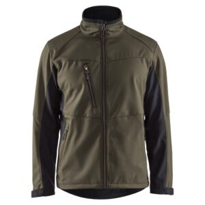 Blåkläder Softshell Jack 49502516 - Groen/Zwart