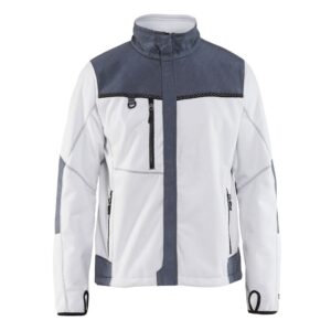 Blåkläder Winddicht fleecejack 49552524 - Wit/Grijs
